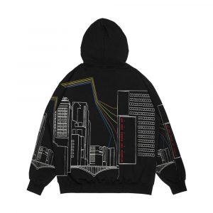 Alternative view of Best Of American Rock Band Logo Men's All-Over-Print Hoodie