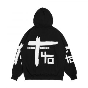 Alternative view of Best Of Indochine Band Logo1 Exselna Genres Rock new Wave Men's All-Over-Print Hoodie