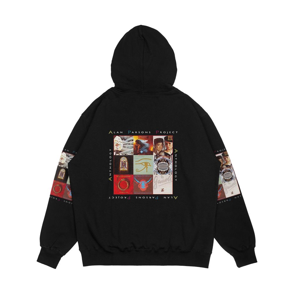 Best Of The Alan Band Logo Men's All-Over-Print Hoodie - Image 2