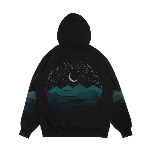 Between The Mountains And The Stars Men's All-Over-Print Hoodie - Image 2