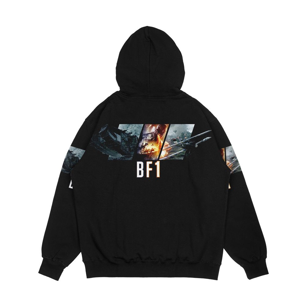 Bf1 Battlefield 1 Men's All-Over-Print Hoodie - Image 2