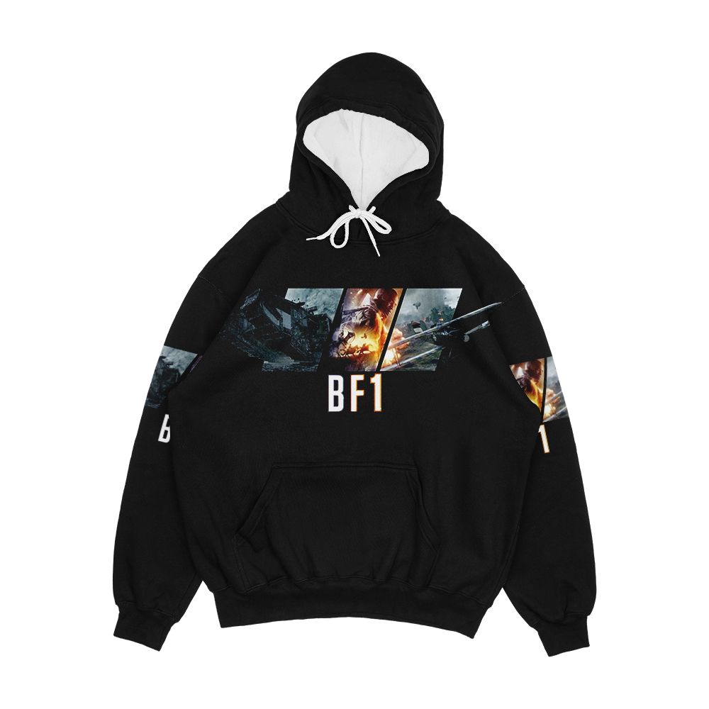 Bf1 Battlefield 1 Men's All-Over-Print Hoodie