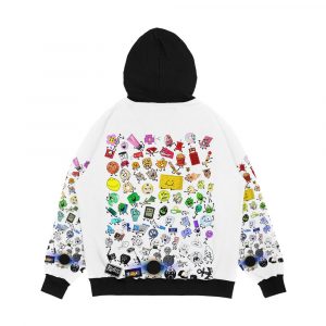 Alternative view of Bfb And Tpot Full Cast Print Men's All-Over-Print Hoodie