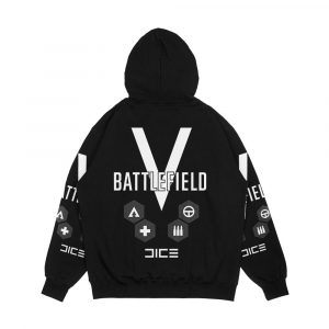 Alternative view of Bfv Battlefield V Class Men's All-Over-Print Hoodie