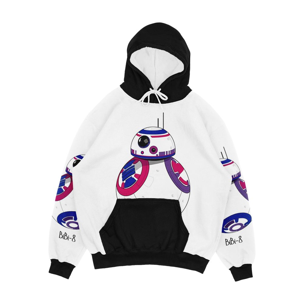 Bibi 8 Men's All-Over-Print Hoodie