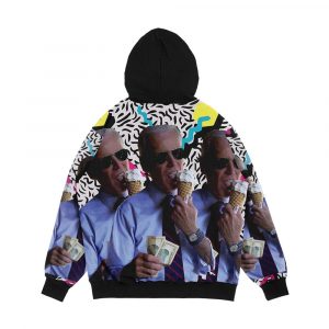 Alternative view of Biden Ftw Men's All-Over-Print Hoodie