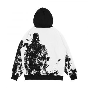 Alternative view of Big Boss Mgs3 Men's All-Over-Print Hoodie