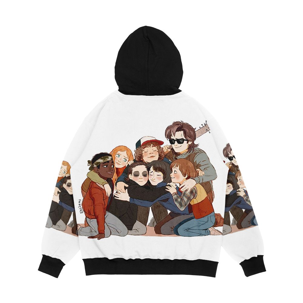 Big Hug Men's All-Over-Print Hoodie - Image 2