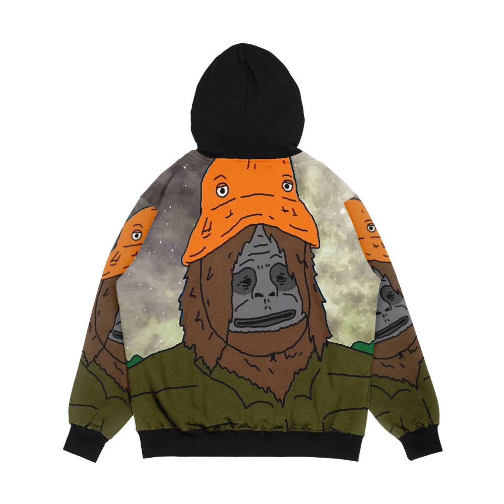 Big Lez Show Trippy Sassy Sasquatch Men's All-Over-Print Hoodie - Image 2