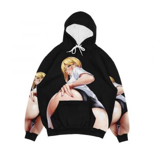 Big Sexy Naughty Hentai Girl Men's All-Over-Print Hoodie