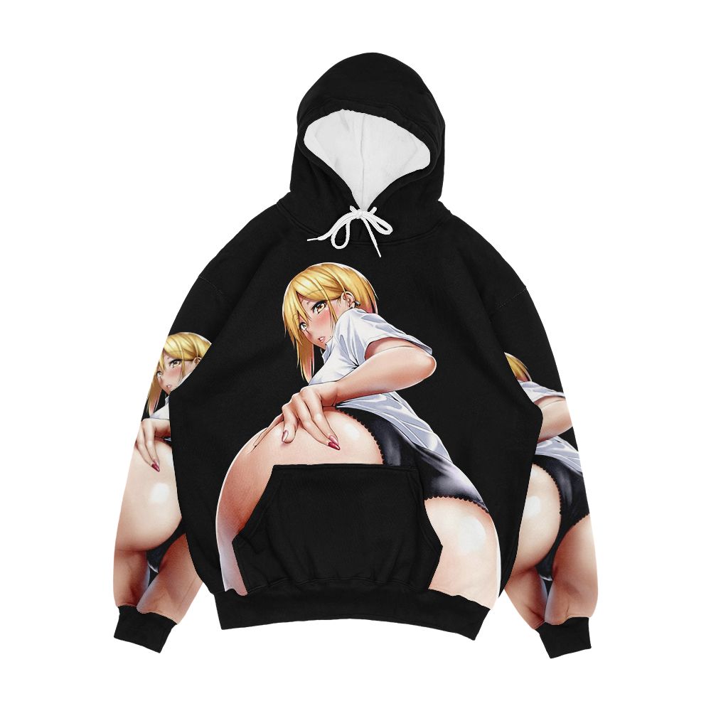 Big Sexy Naughty Hentai Girl Men's All-Over-Print Hoodie