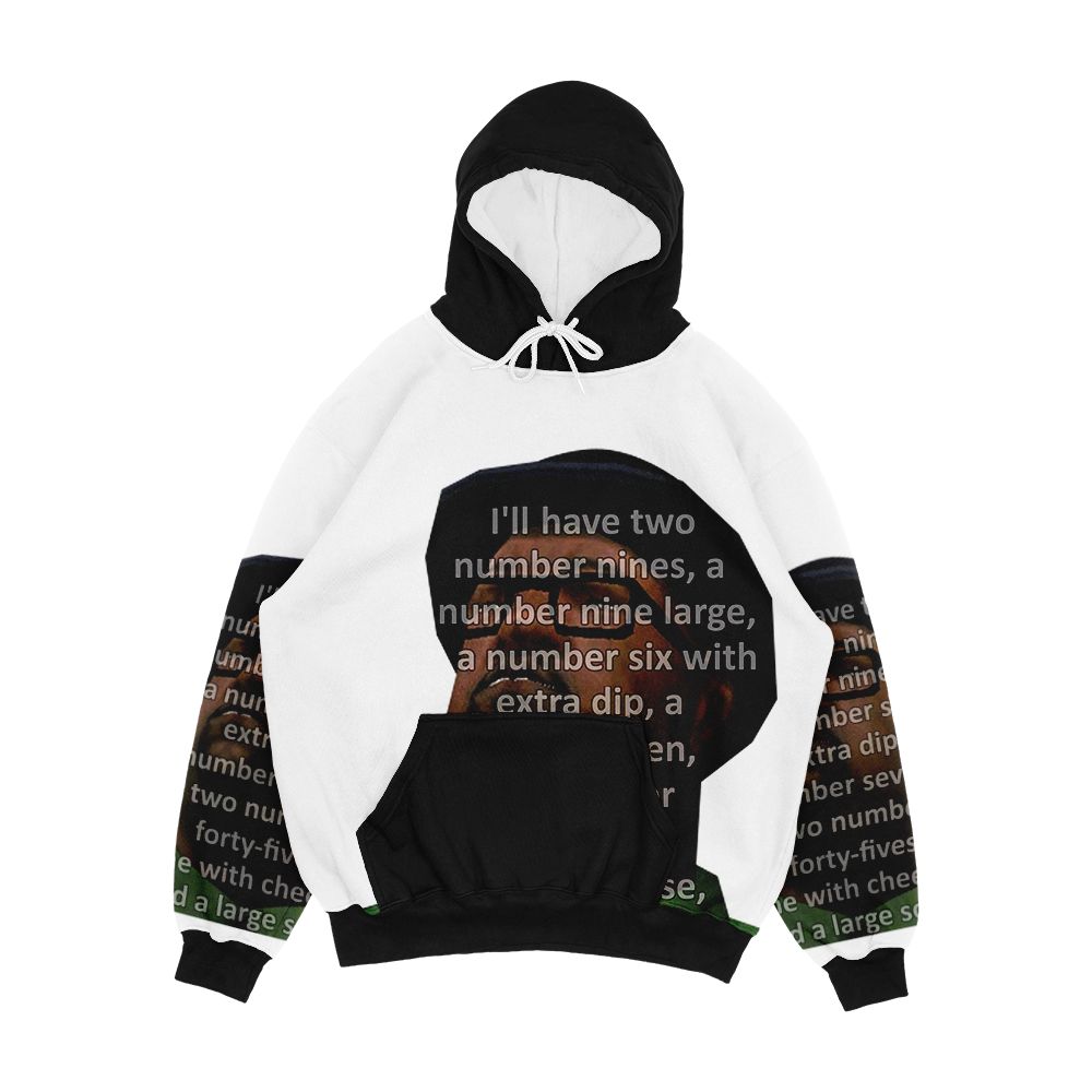 Big Smoke Two Number 9S Men's All-Over-Print Hoodie