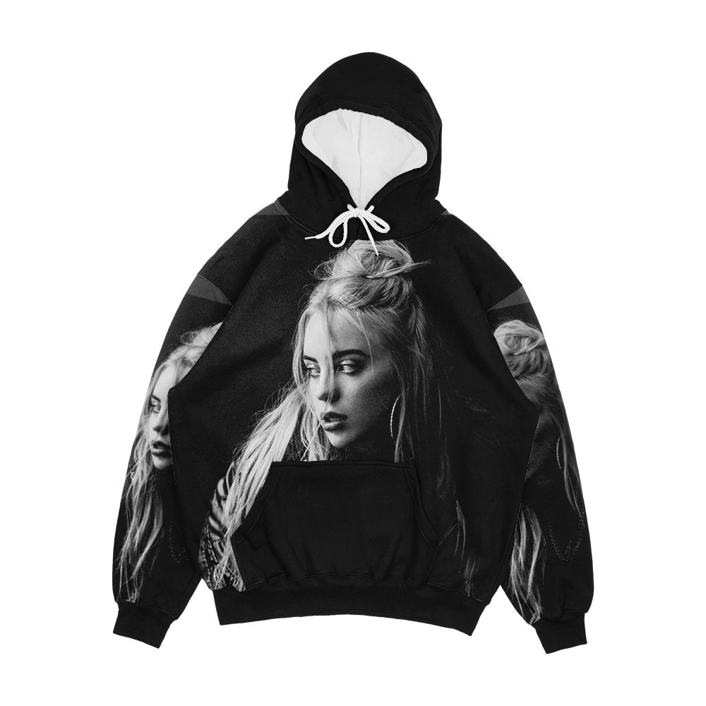 Billie Eillish Men's All-Over-Print Hoodie