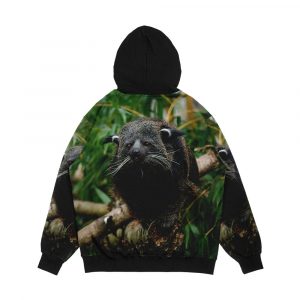 Alternative view of Binturong Men's All-Over-Print Hoodie