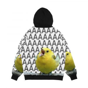 Alternative view of Birb Men's All-Over-Print Hoodie