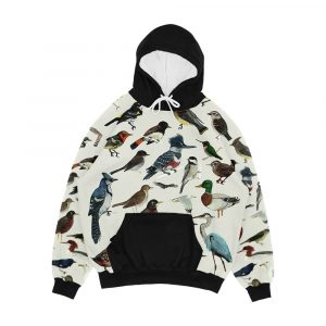 Bird Fanatic Men's All-Over-Print Hoodie