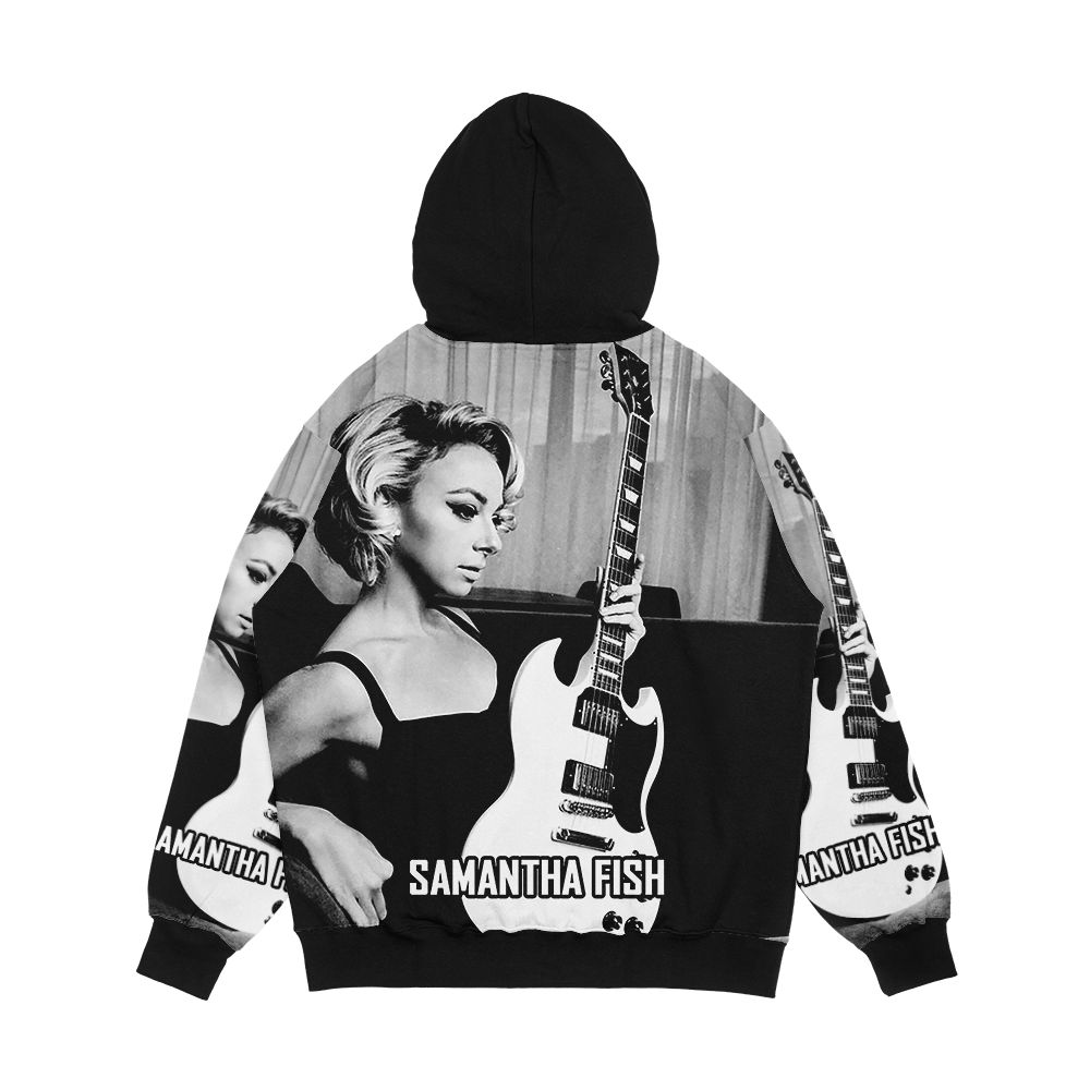 Bird Fish Tour 2019 Men's All-Over-Print Hoodie - Image 2