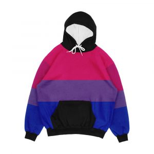 Bisexual Pride Flag Men's All-Over-Print Hoodie