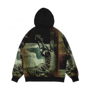 Alternative view of Bite Me Men's All-Over-Print Hoodie