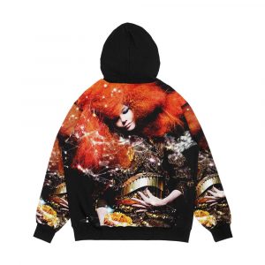 Alternative view of Bjork Biophilia Album Men's All-Over-Print Hoodie