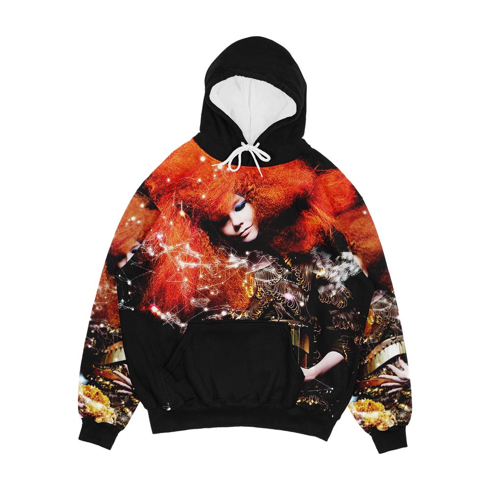Bjork Biophilia Album Men's All-Over-Print Hoodie