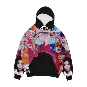 Bjork Post Men's All-Over-Print Hoodie