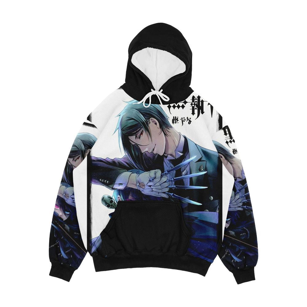 Black Butler Men's All-Over-Print Hoodie
