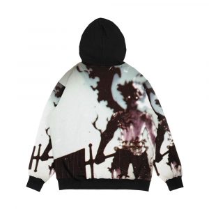 Alternative view of Black Clover Asta Men's All-Over-Print Hoodie