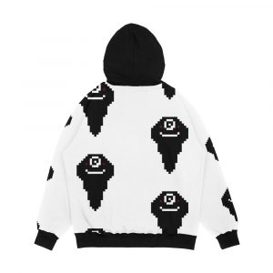 Alternative view of Black Desert Online Black Spirit Pixel Men's All-Over-Print Hoodie
