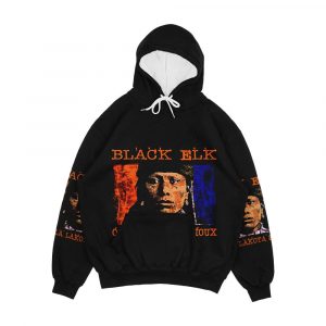 Black Elk Oglala Lakota Sioux Men's All-Over-Print Hoodie