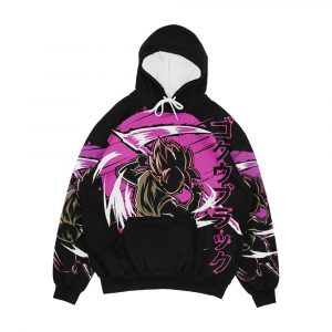 Black Goku Men's All-Over-Print Hoodie