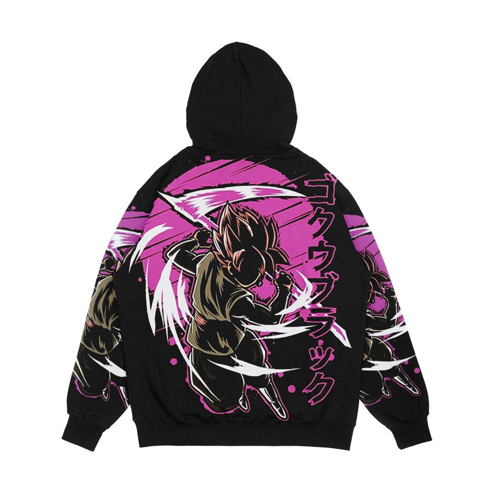 Black Goku Men's All-Over-Print Hoodie - Image 2