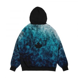 Alternative view of Black Ice Jtf2 Roufxs Rb Men's All-Over-Print Hoodie