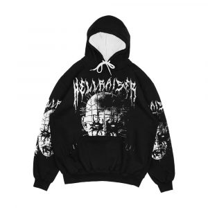 Black Metal Pinhead Men's All-Over-Print Hoodie