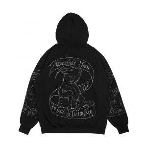 Alternative view of Black Phillip Men's All-Over-Print Hoodie
