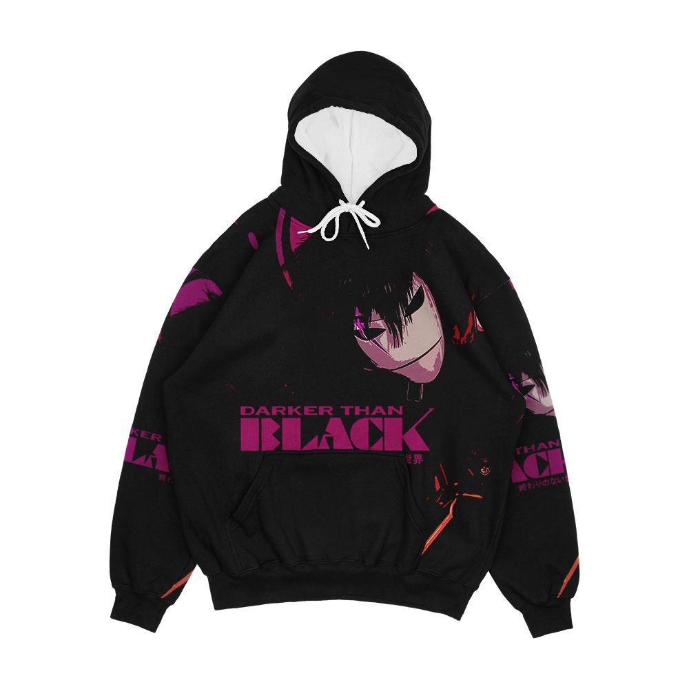 Black Reaper Darker Than Black Men's All-Over-Print Hoodie