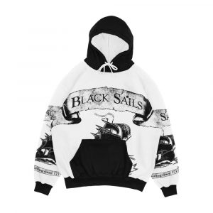 Black Sails Sailing Since 1715 Men's All-Over-Print Hoodie