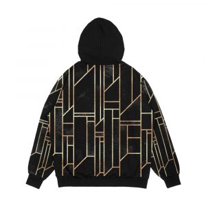 Alternative view of Black Skies Men's All-Over-Print Hoodie