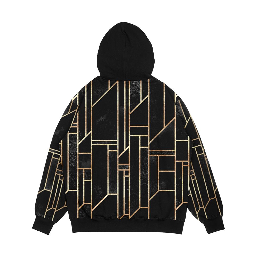 Black Skies Men's All-Over-Print Hoodie - Image 2