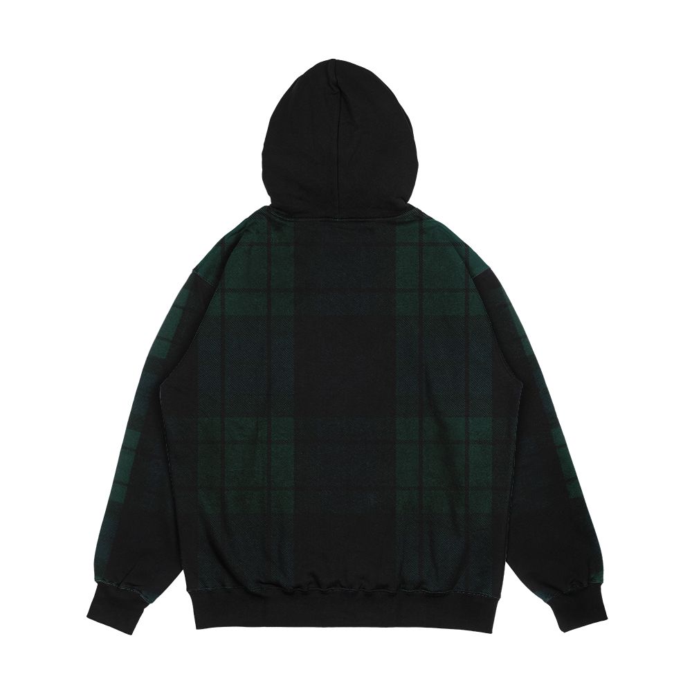 Black Watch Tartan Men's All-Over-Print Hoodie - Image 2