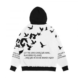 Alternative view of Blackbird Alter Bridge Lyrics Men's All-Over-Print Hoodie