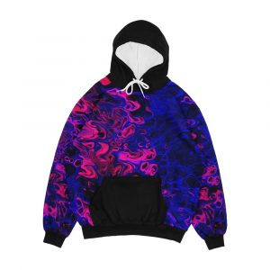 Blacklight Men's All-Over-Print Hoodie
