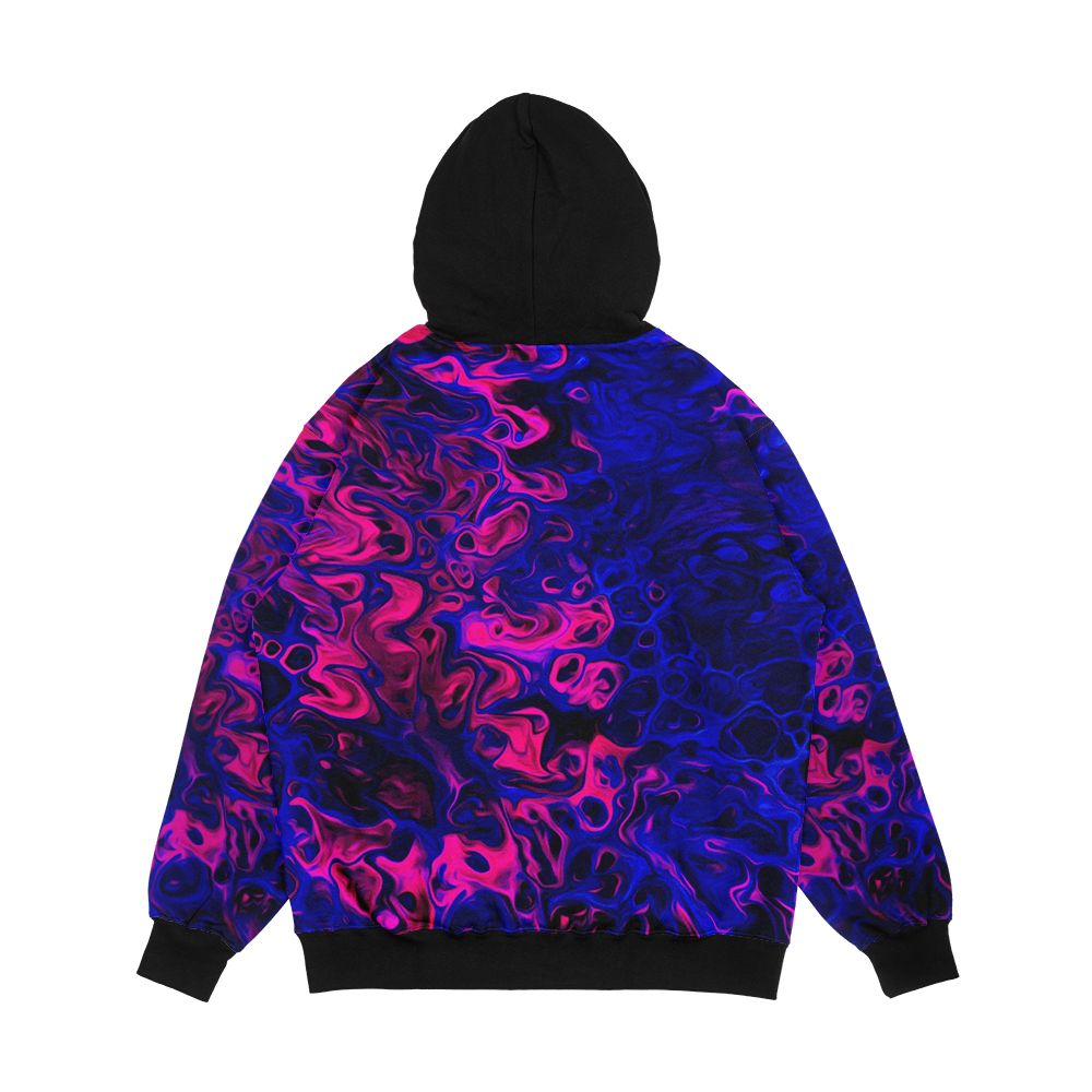 Blacklight Men's All-Over-Print Hoodie - Image 2