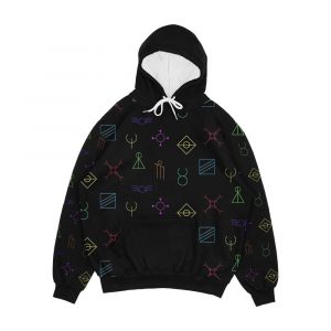 Blackwing Men's All-Over-Print Hoodie