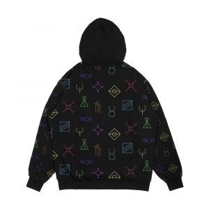 Alternative view of Blackwing Men's All-Over-Print Hoodie