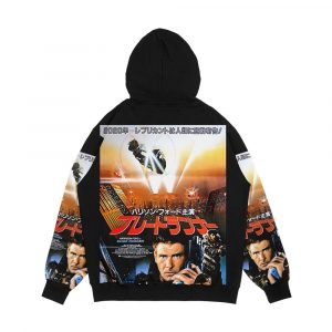Alternative view of Bladerunner Japanese Poster Men's All-Over-Print Hoodie