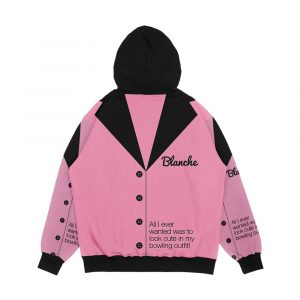 Alternative view of Blanche Deveroux Bowling Shirt The Golden Girls Men's All-Over-Print Hoodie