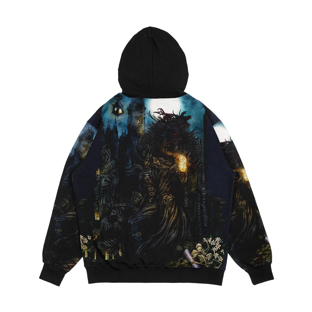 Bloodborne The Hunt Men's All-Over-Print Hoodie - Image 2