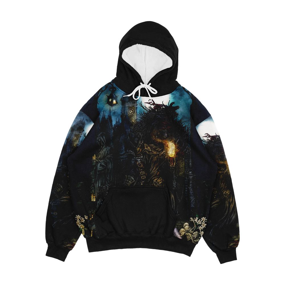 Bloodborne The Hunt Men's All-Over-Print Hoodie