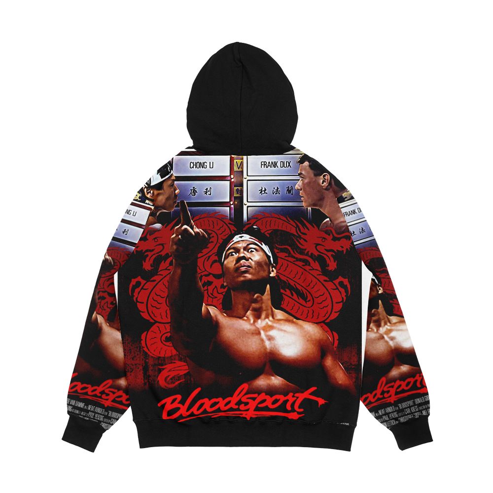 Bloodsport Chong Li Men's All-Over-Print Hoodie - Image 2